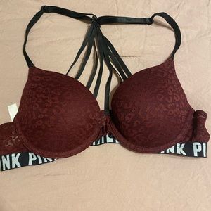 Gently worn PINK push up bra
